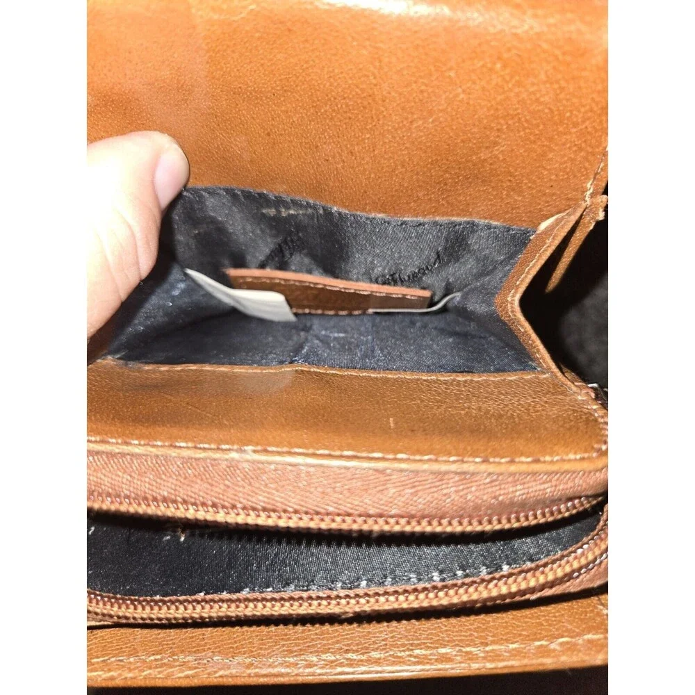 Ashwood Heritage -Small Body Shoulder Bag- Genuine Leather - Brown - Picture 5 of 9